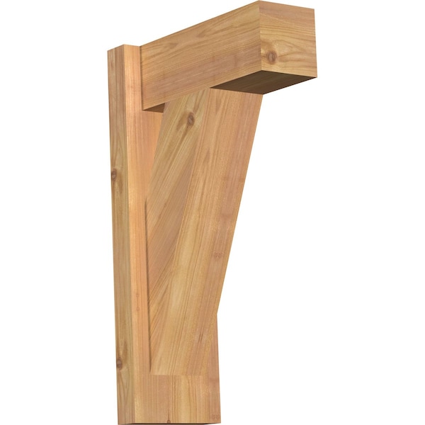 Ekena Millwork Traditional Block Smooth Outlooker, Western Red Cedar, 5 1/2"W x 12"D x 20"H OUT06X12X20TRA05SWR - main